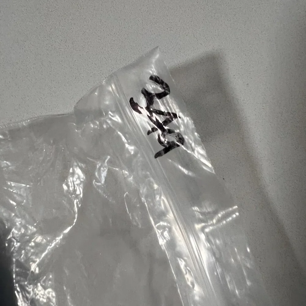 Mag Blouse Size 8 100% Silk Sheer Blue Ruffle Hem Feminine Whimsigoth Fairy - Picture 6 of 6